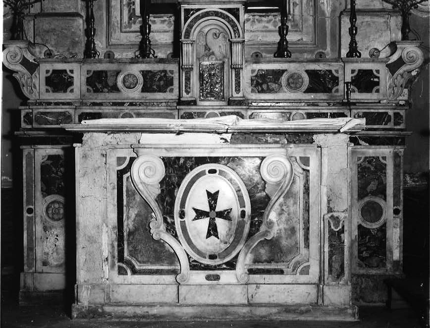 altare - bottega napoletana (seconda metà sec. XIX)