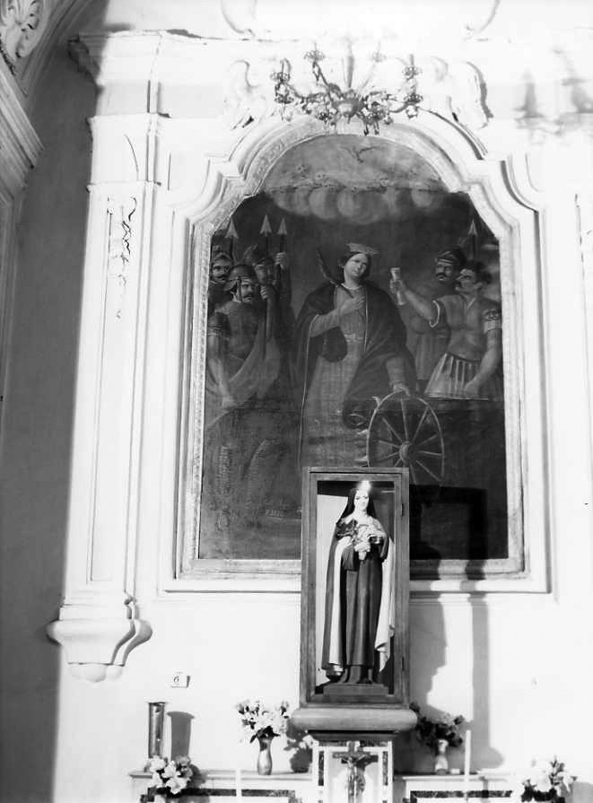 Santa Caterina da Siena (dipinto) di Veggiano Carlo (attribuito) (sec. XIX)