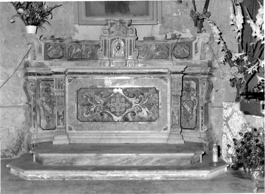 altare - bottega campana (sec. XVIII)