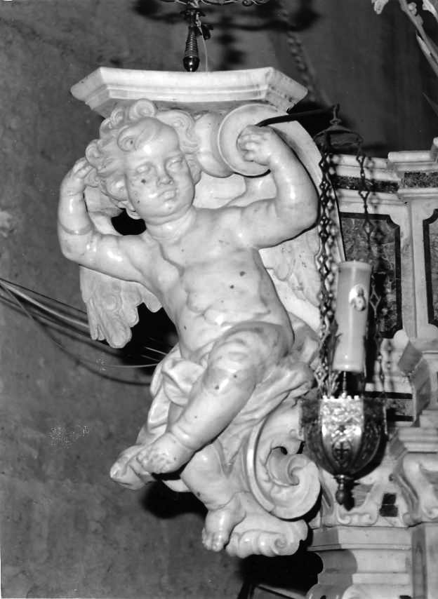 putto (scultura) - bottega campana (sec. XVIII)