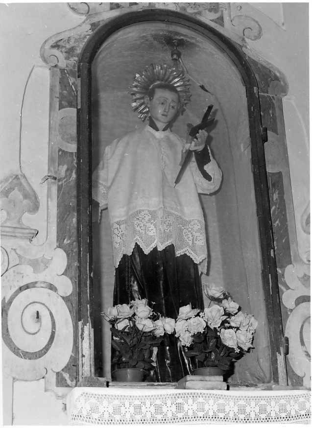 San Luigi Gonzaga (statua) - bottega campana (prima metà sec. XX)