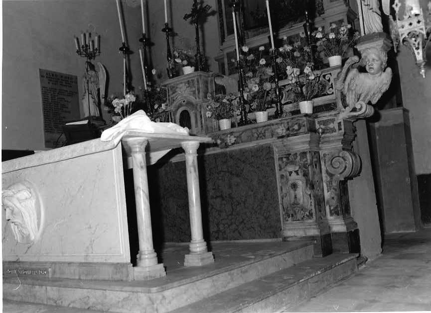 altare maggiore - bottega campana (prima metà sec. XX)