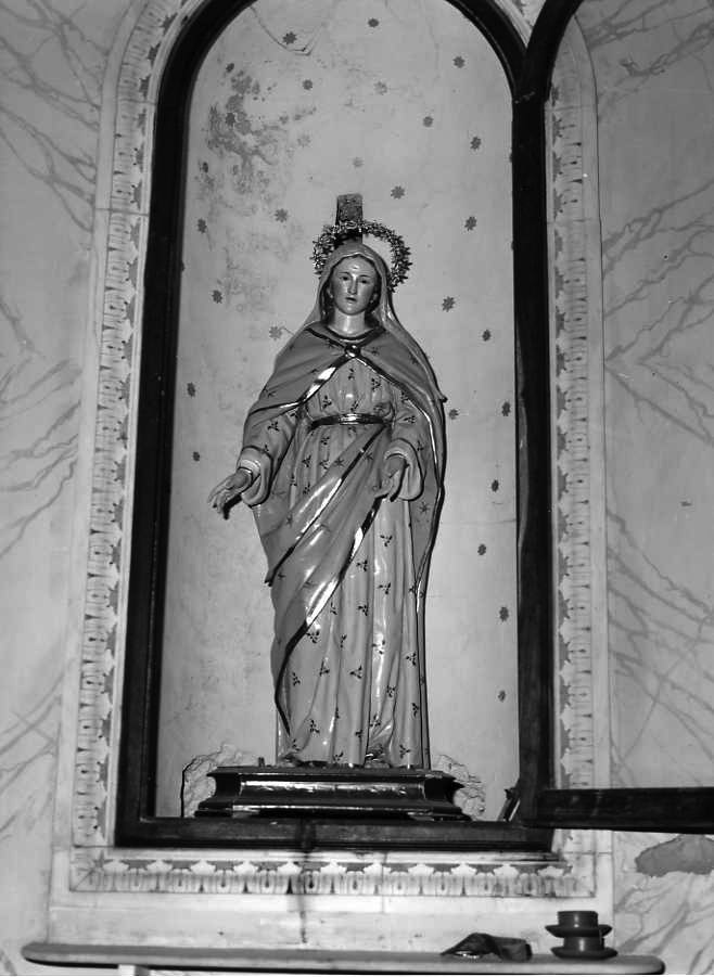 Madonna del Rosario (statua) - bottega campana (fine/inizio secc. XIX/ XX)