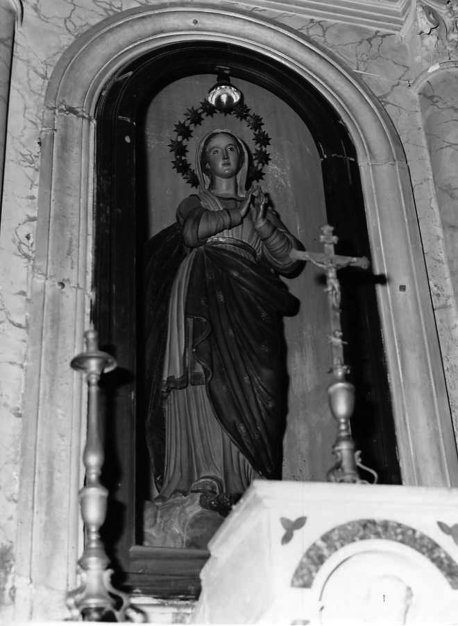 Madonna Immacolata (statua) - bottega campana (fine/inizio secc. XIX/ XX)