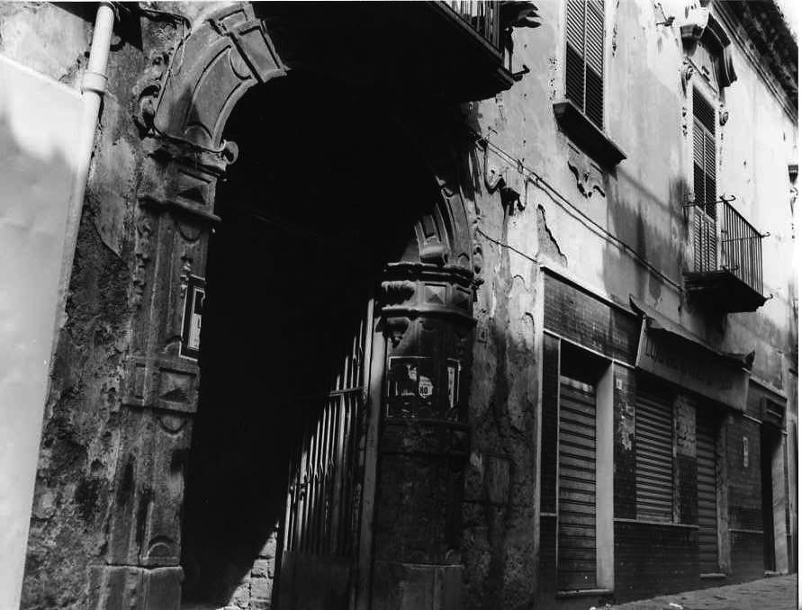 mostra di portale - bottega campana (metà sec. XVIII)