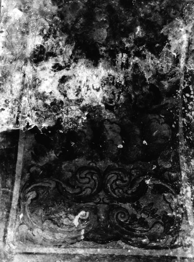 decorazione pittorica - ambito campano (sec. XIV)