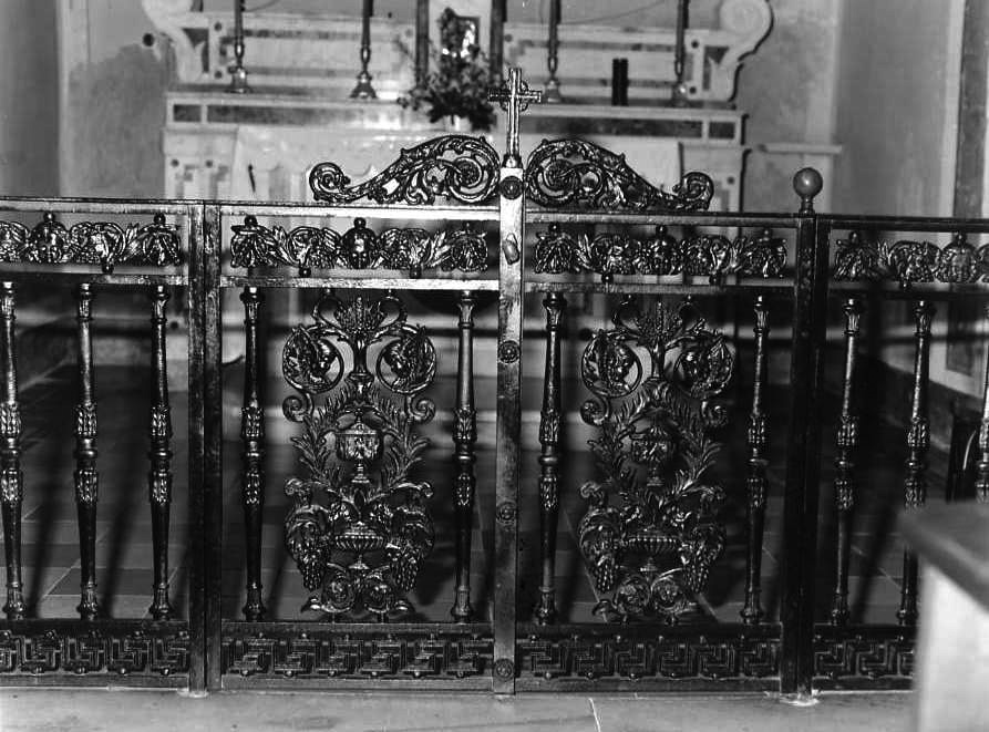 cancello, serie - bottega campana (fine/inizio secc. XIX/ XX)