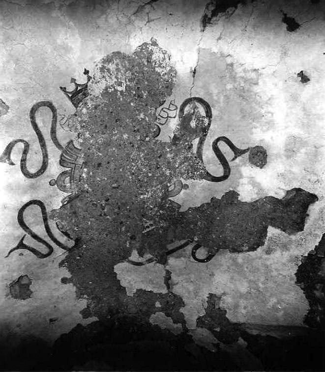 stemma (dipinto, frammento) - ambito campano (primo quarto sec. XVII)