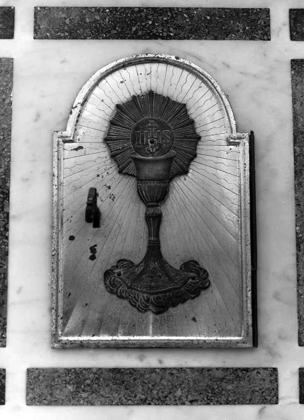 sportello di tabernacolo - bottega campana (sec. XX)
