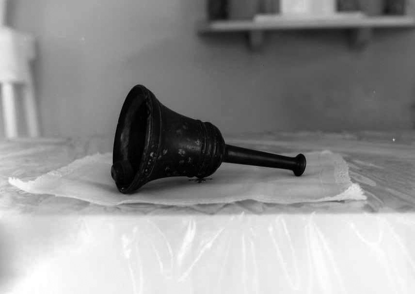 campanello d'altare - bottega campana (prima metà sec. XIX)