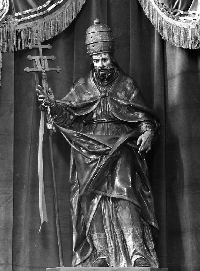 San Pietro (statua) - bottega napoletana (fine/inizio secc. XVII/ XVIII)