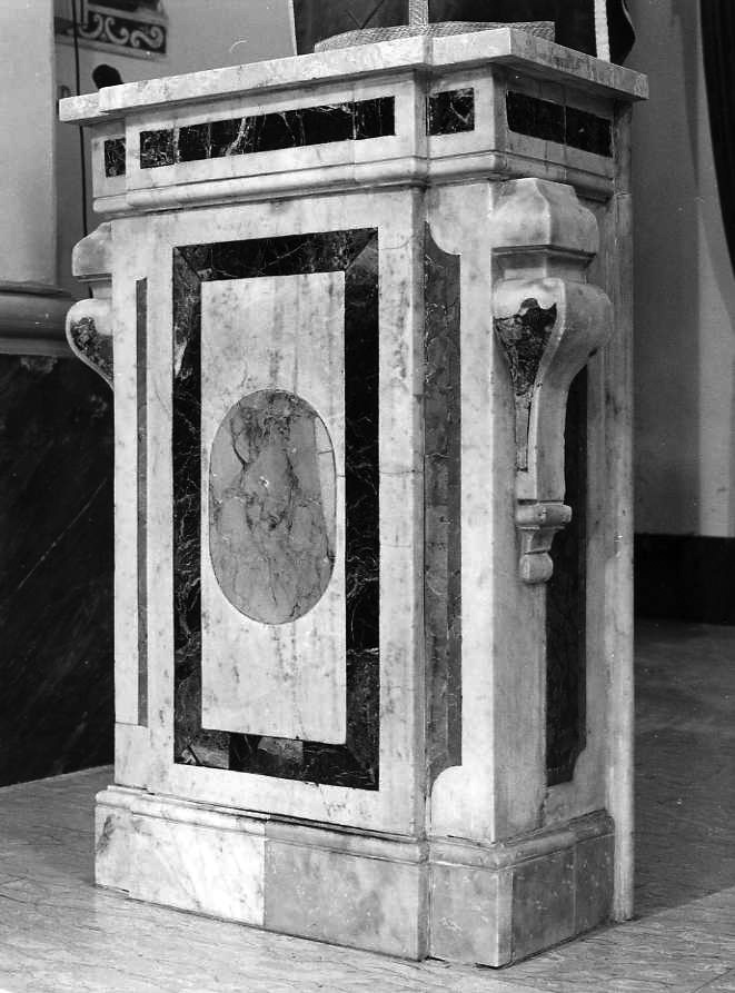 ambone - bottega campana (fine/inizio secc. XVIII/ XIX)