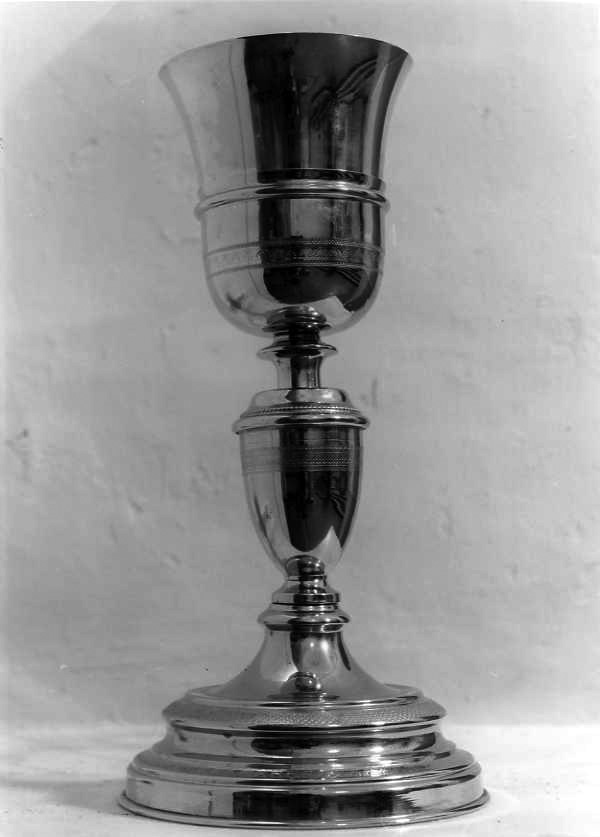 calice - bottega campana (prima metà sec. XX)