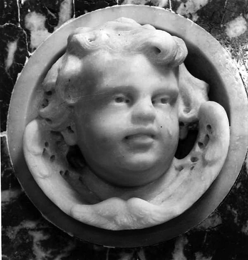 putti (decorazione plastica) - bottega campana (seconda metà sec. XIX)