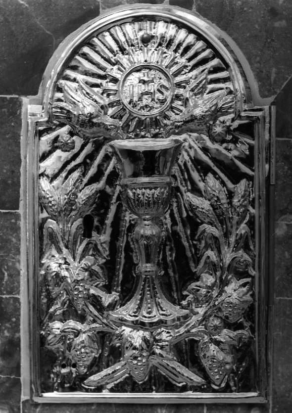 sportello di tabernacolo - bottega napoletana (seconda metà sec. XIX)