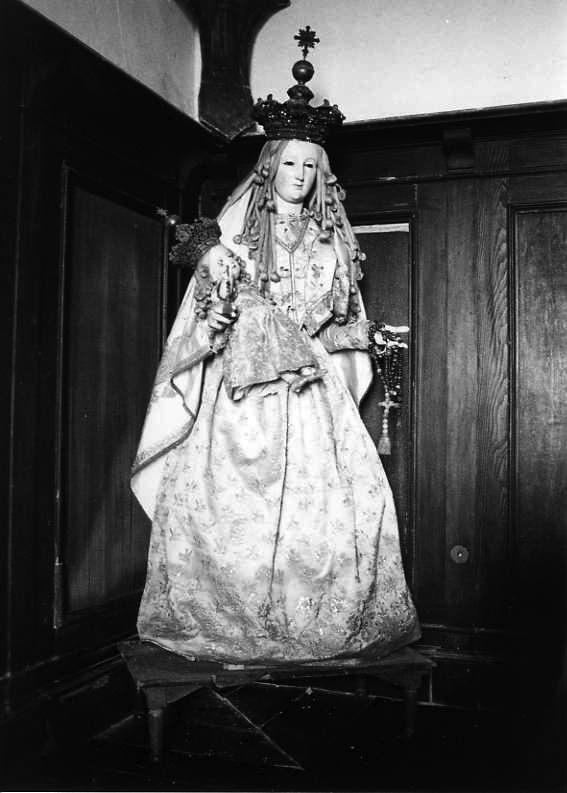 Madonna del Rosario (statua processionale) - bottega campana (sec. XVIII)