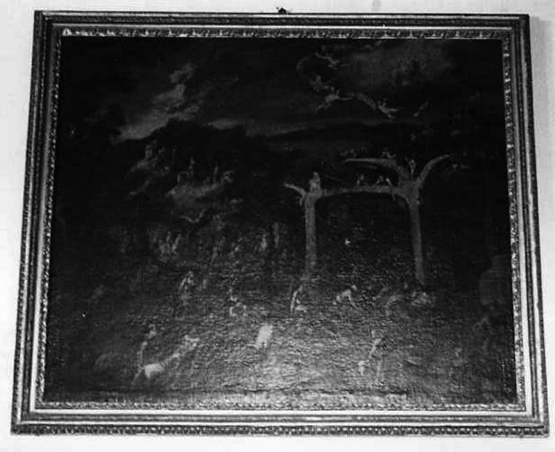 natività di Gesù (dipinto) - ambito campano (sec. XVIII)