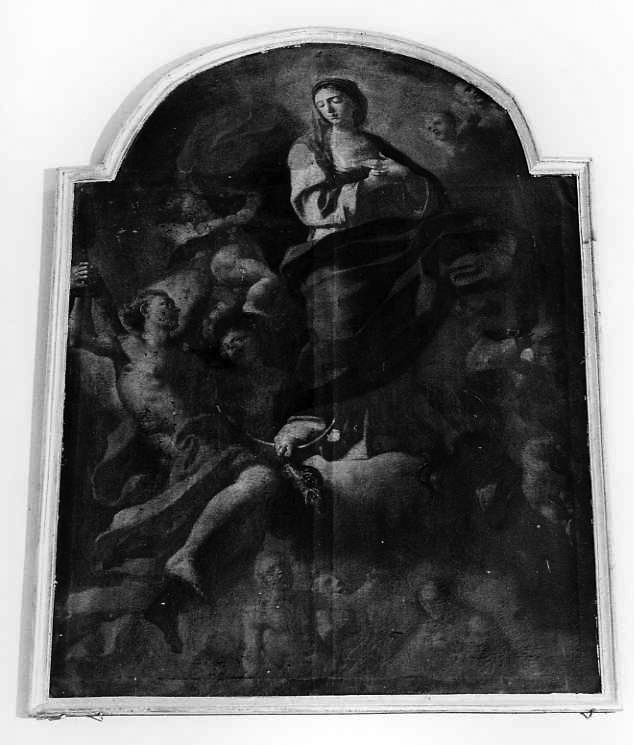 Madonna Immacolata (dipinto) di Mondo Domenico (attribuito) (seconda metà sec. XVIII)