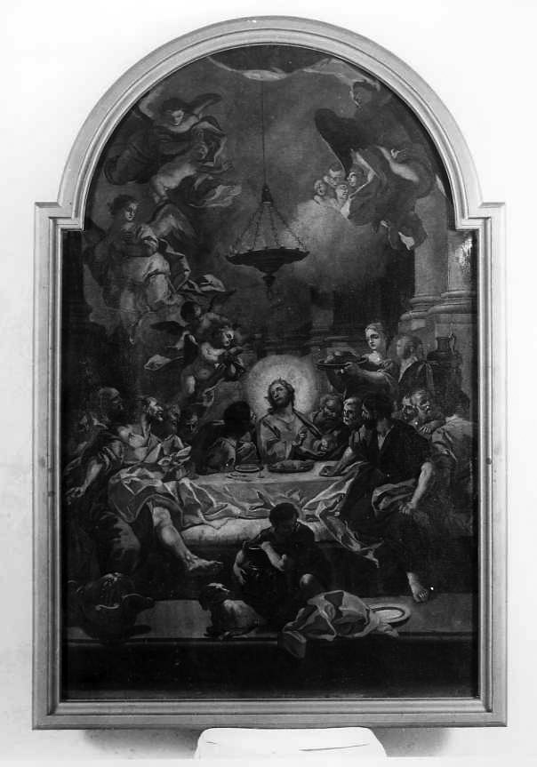 ultima cena (dipinto) - ambito campano (sec. XVIII)