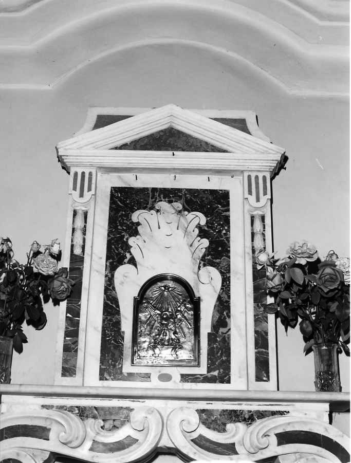 tabernacolo - a tempietto - bottega campana (sec. XIX)