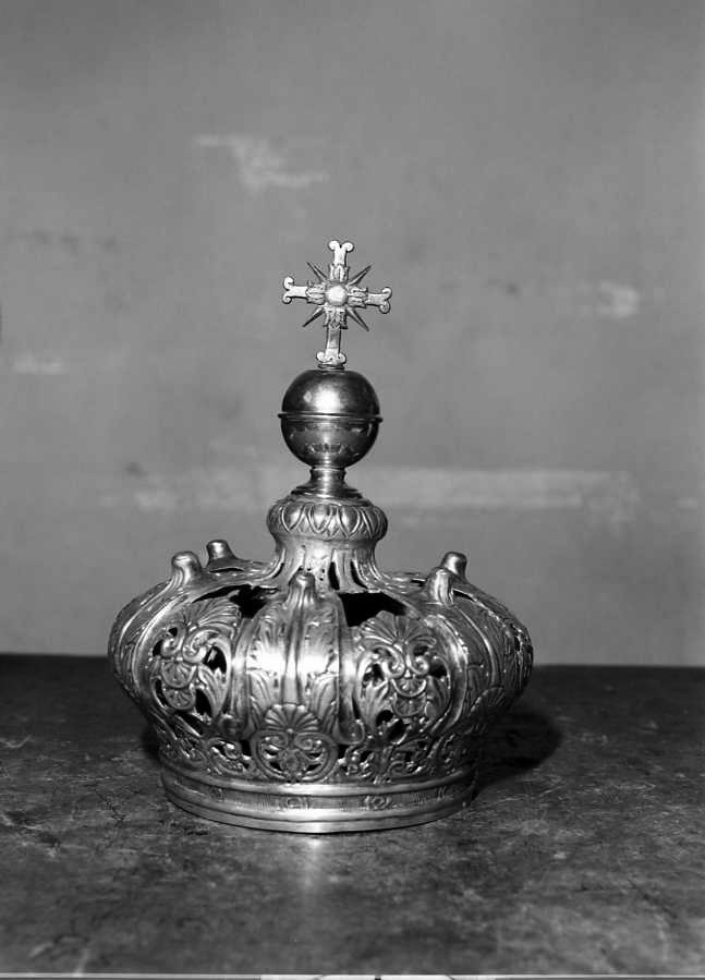 corona da statua - bottega campana (seconda metà sec. XIX)