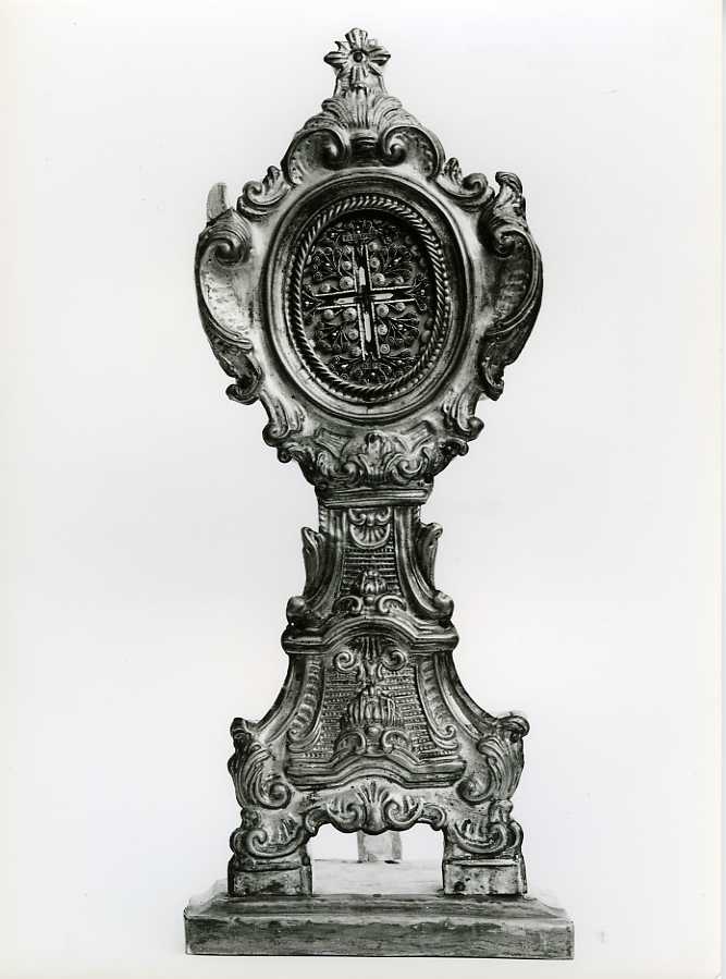 reliquiario - bottega napoletana (prima metà sec. XVIII)