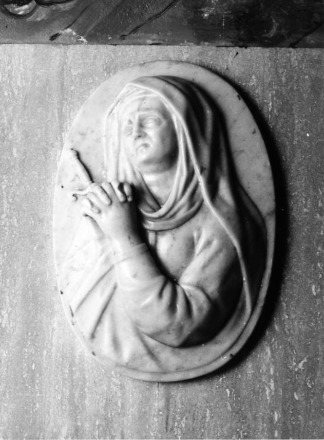 Madonna Addolorata (rilievo) - bottega napoletana (seconda metà sec. XVIII)