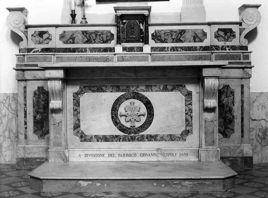 altare - bottega campana (sec. XIX)