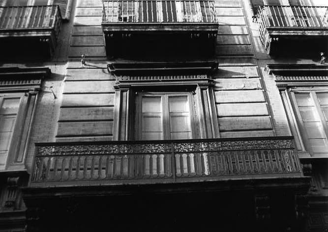 mostra di finestra di Parisi Nicola (fine sec. XIX)