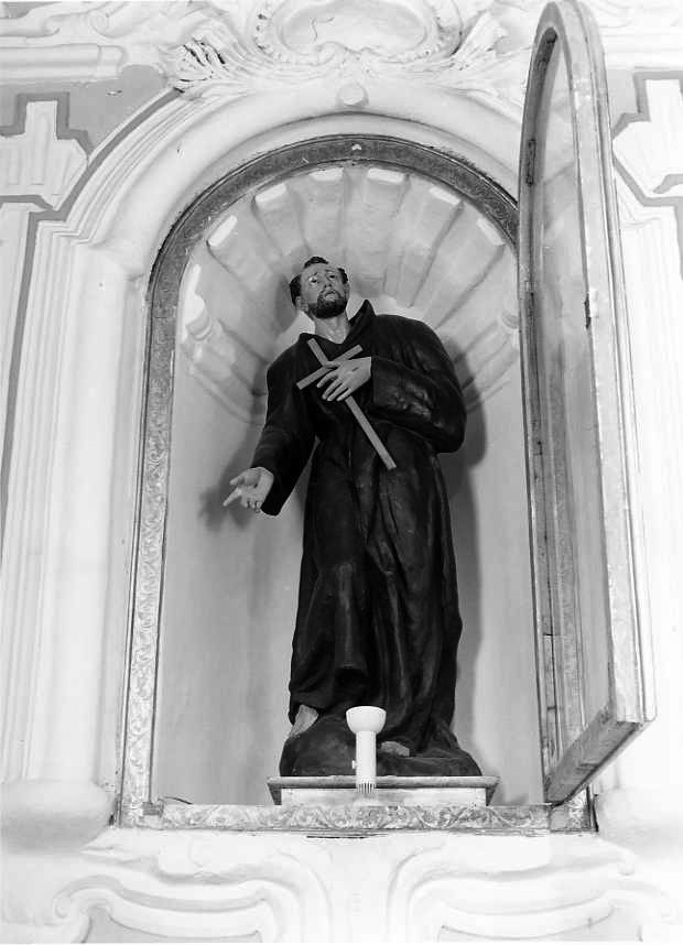 San Francesco d'Assisi (statua) - bottega campana (sec. XIX)