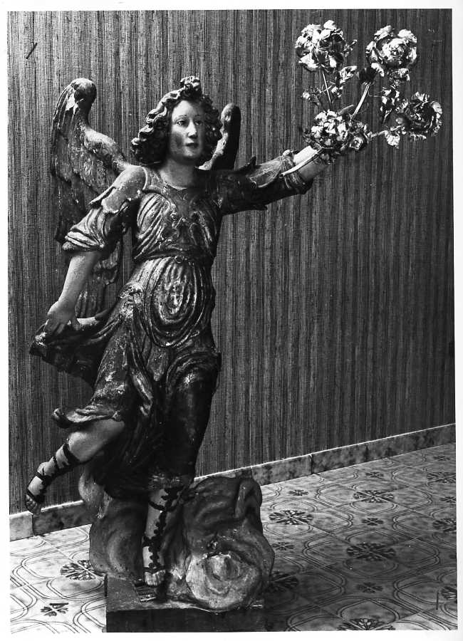 angelo reggitorcia (scultura) - bottega campana (seconda metà sec. XVI)