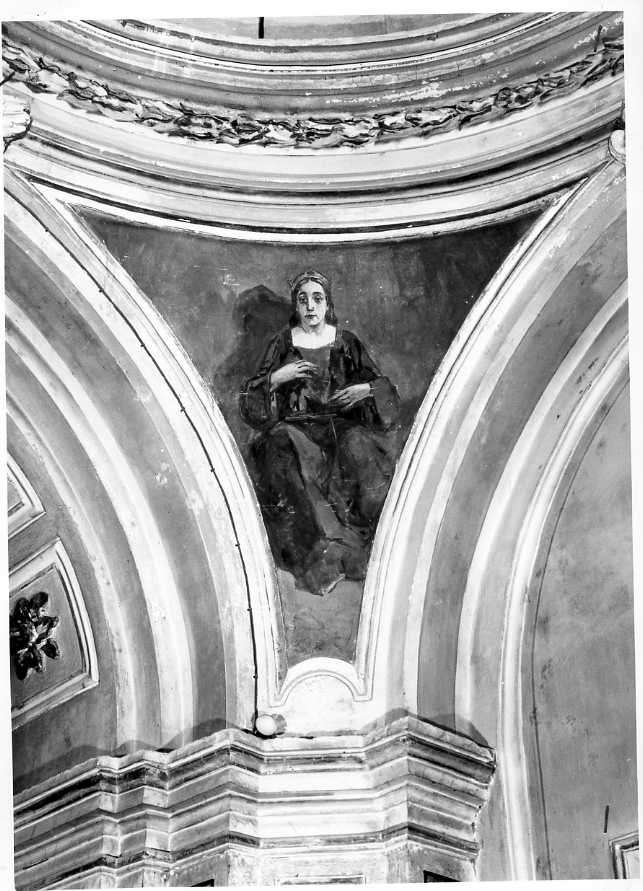 allegoria della Virtù (dipinto) di Bocchetti Gaetano (prima metà sec. XX)
