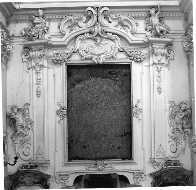 cornice di pala d'altare - bottega napoletana (sec. XVIII)