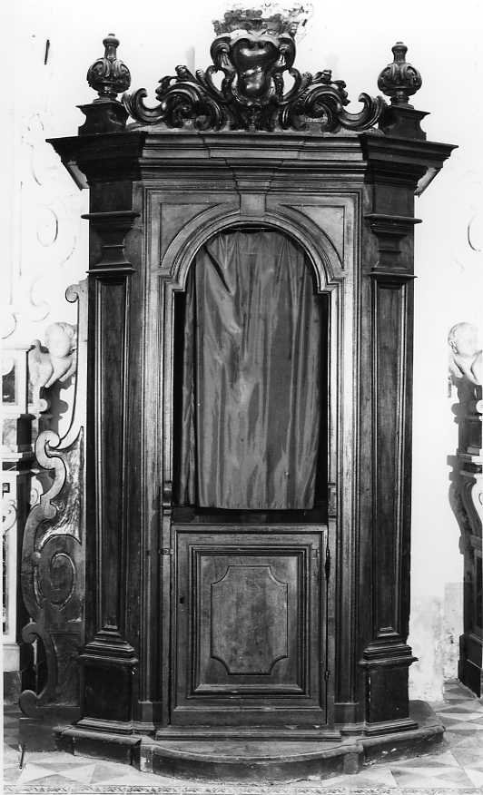 confessionale, serie - bottega campana (sec. XIX)