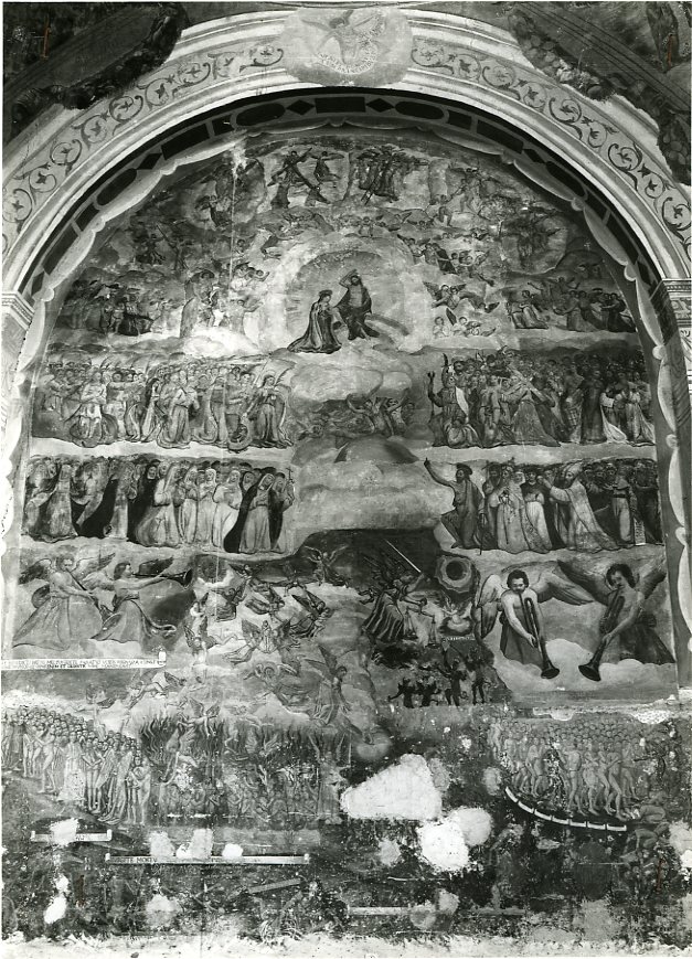 Giudizio Universale (dipinto) - ambito campano (seconda metà sec. XVI)