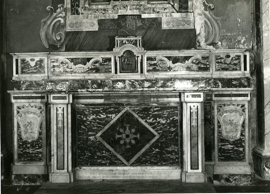 altare - bottega campana (prima metà sec. XIX)