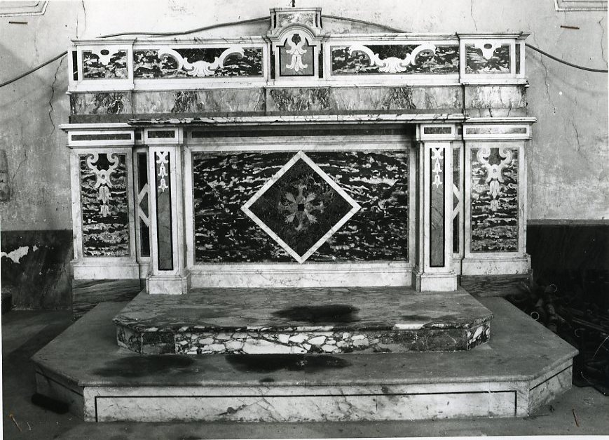 altare - bottega campana (seconda metà sec. XVIII)