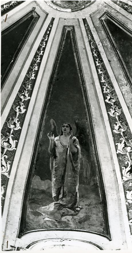 angelo orante (dipinto) di Bocchetti Gaetano (prima metà sec. XX)