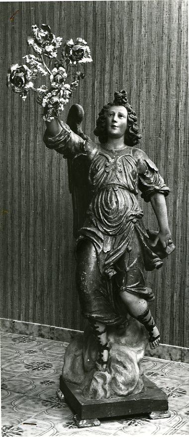 angelo annunciante (statua) - bottega campana (sec. XVIII)