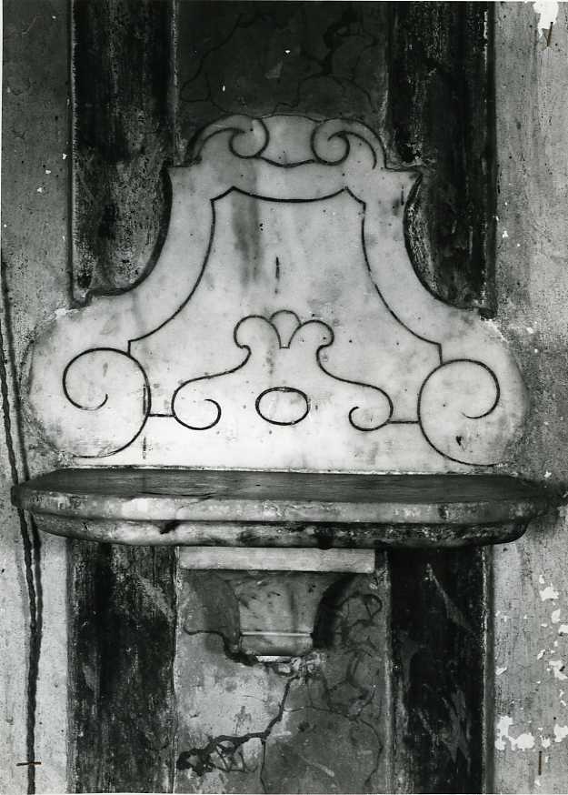 mensola - bottega campana (sec. XIX)