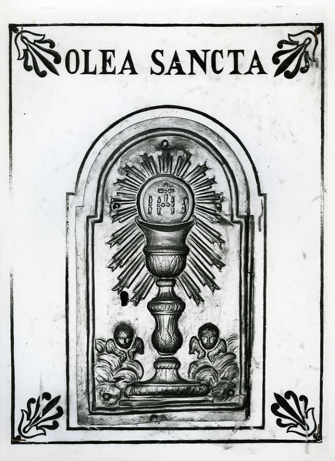 sportello di tabernacolo - bottega campana (sec. XIX)