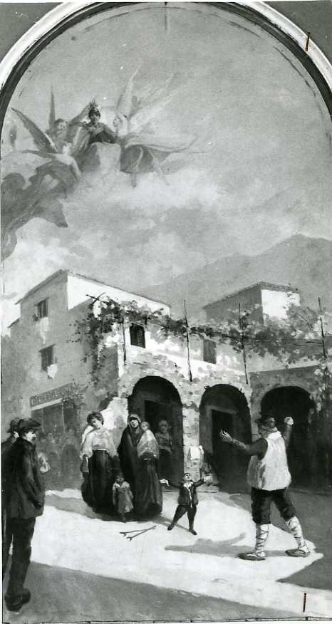 miracolo di San Clemente (dipinto) - ambito campano (sec. XIX)