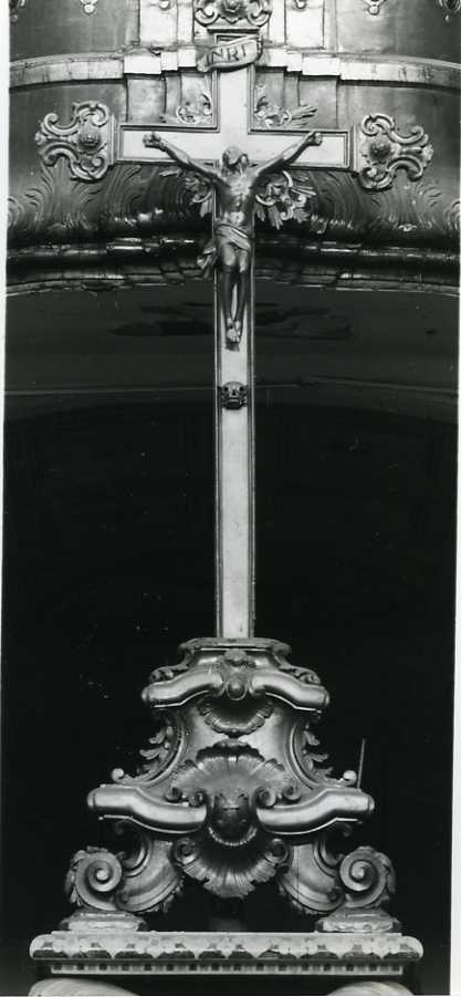 Cristo crocifisso (croce d'altare) - bottega napoletana (seconda metà sec. XVIII)