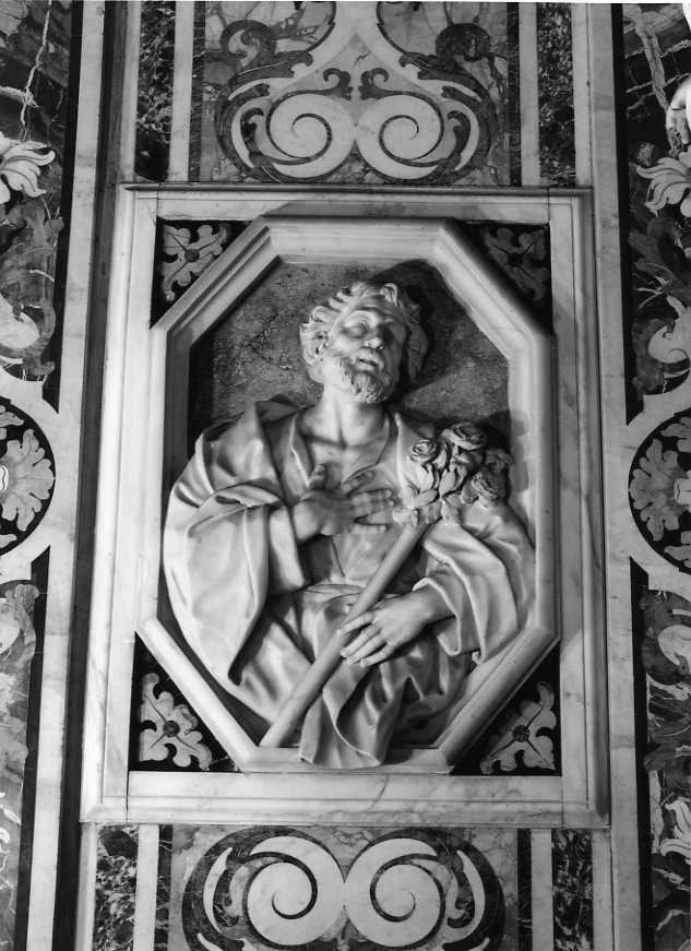 Santo (scultura) - bottega napoletana (fine/inizio secc. XVII/ XVIII)