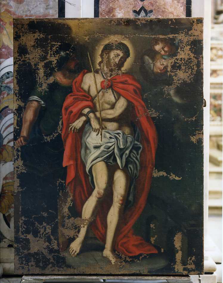 flagellazione di Cristo (dipinto) - ambito campano (sec. XVIII)