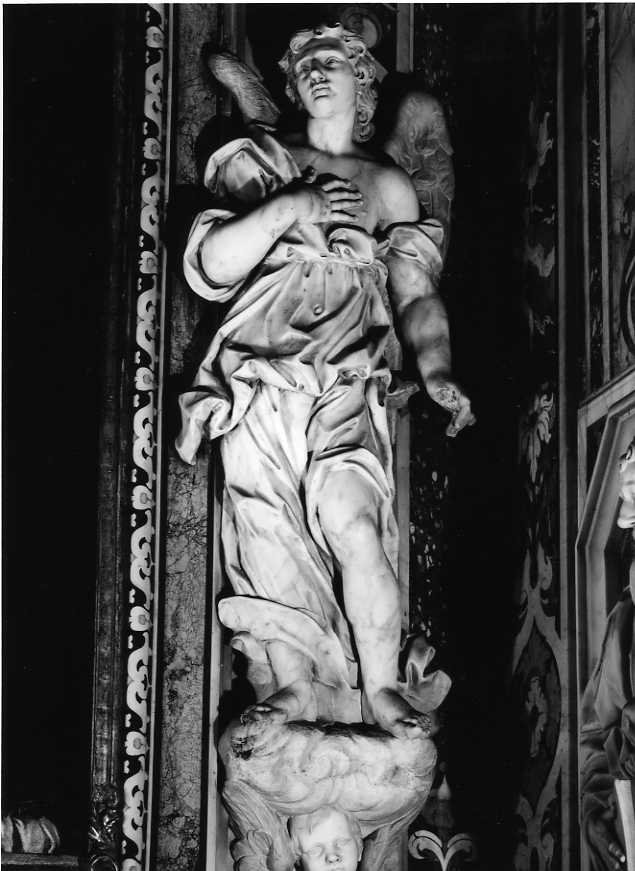 angelo (statua) - bottega napoletana (fine/inizio secc. XVII/ XVIII)
