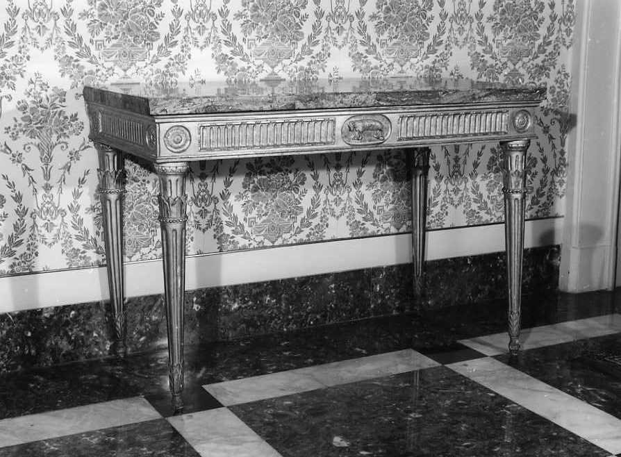 console - bottega napoletana (sec. XIX)