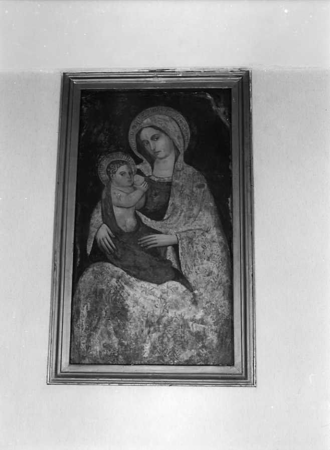 Madonna con Bambino (dipinto) - ambito campano (sec. XIV)