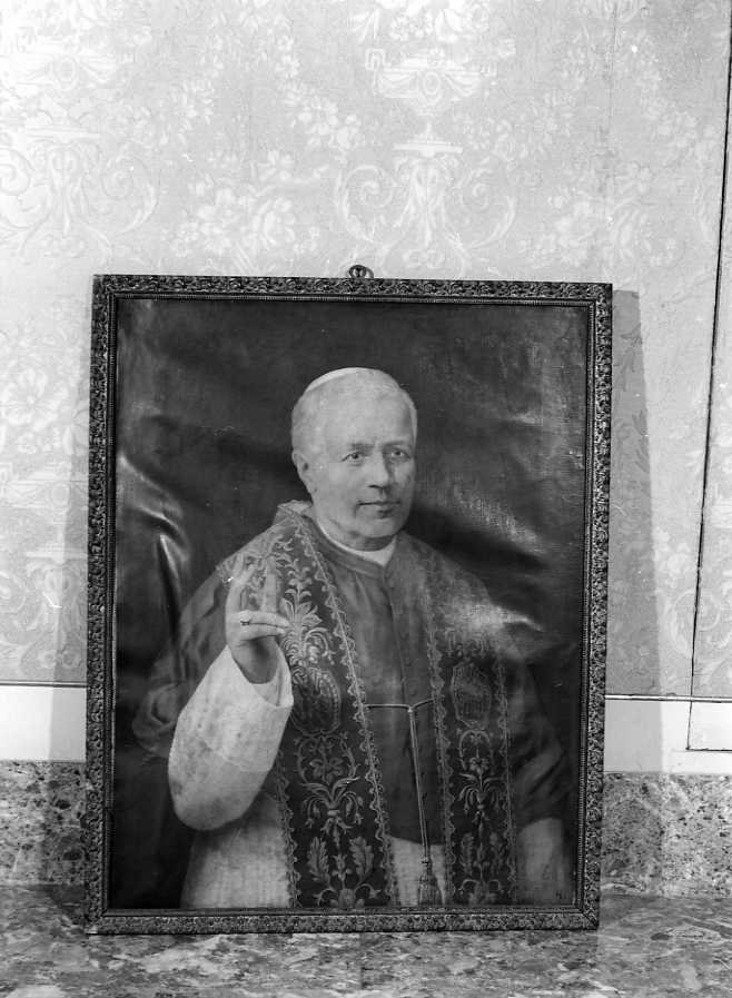 ritratto di papa (dipinto) - ambito campano (sec. XX)