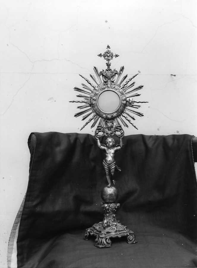 ostensorio - bottega campana (sec. XVIII)